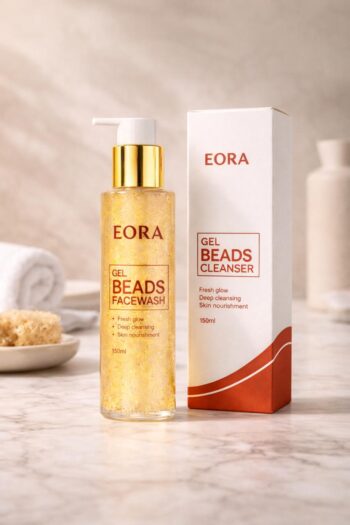 EORA Gel Beads Face Wash 150ml deep cleansing organic cleanser for glowing skin Pakistan